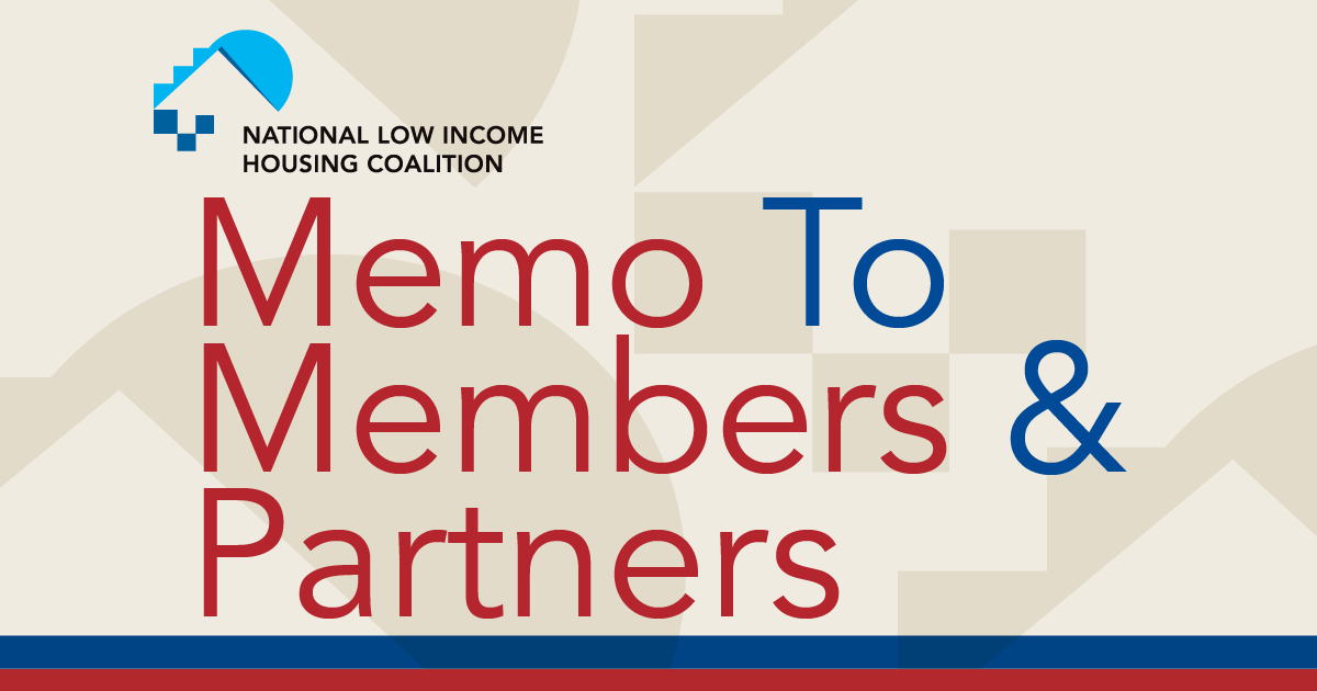 Memo to Members & Partners | Volume 29, Issue 14