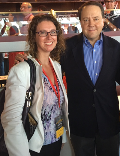 NLIHC President & CEO Diane Yentel with Chairman Pat Tiberi (R-OH)