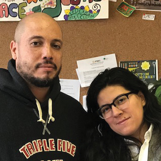 Maria Lopez-Nunez and Daniel Wiley, Ironbound Community Corporation